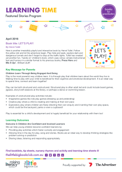 LET`S PLAY! - The Little Big Book Club