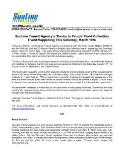 Food Collection Event Happening This Saturday, March 19th