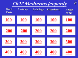 jeopardy - FTHS Wiki