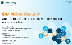 IBM Security Access Manager (ISAM)