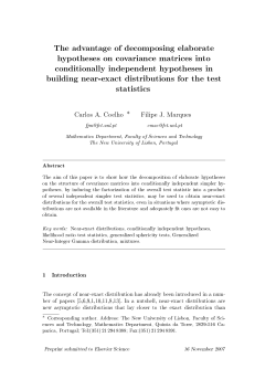 The advantage of decomposing elaborate hypotheses on