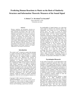 Information Redundancy as a Measure of Mood in