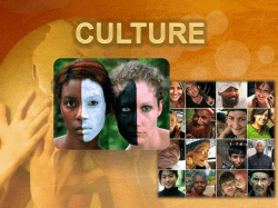 A DEFINITION 4.2. Three Areas of Culture