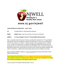 NJWELL Team - State of New Jersey