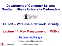 (key ids). - Department of Computer Science | SIU