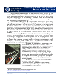 Preventing another terrorist attack in the United States continues to