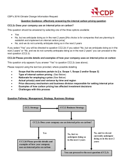 internal carbon pricing