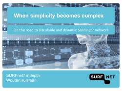 When simplicity becomes complex