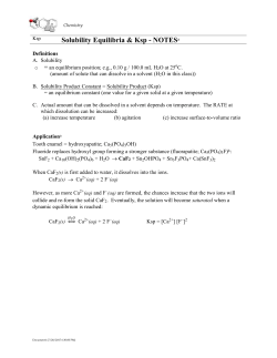 Ksp = 3.6 x 10 &ndash;5