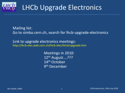 Slide 1 - CERN Indico