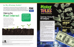 Savings Account Strategies (Money Talks: Should I