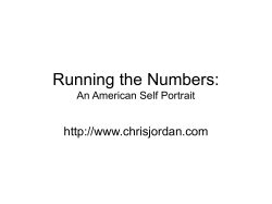Running the Numbers