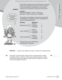 COUNTINGTree Diagrams