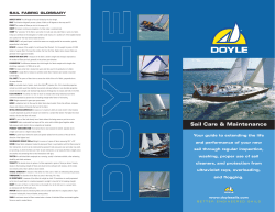 Sail Care Brochure