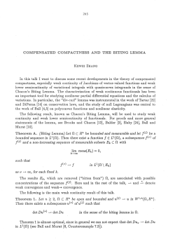 Theorem 1. Let n 2:: 2, 0 c Rn be open and bounded and u(j) ~ u in