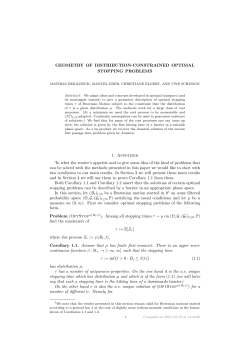 GEOMETRY OF DISTRIBUTION-CONSTRAINED