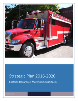 Strategic Plan 2016-2020 - King County Fire Chiefs Assocation