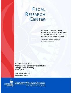 Perfect Competition, Spatial Competition, and