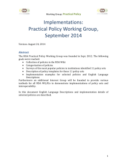 PP Implementations-20Feb2015