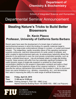 Stealing Nature`s Tricks to Build Better Biosensors