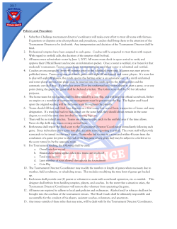 Kris Jenkins Tournament Director 630-742