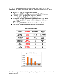 APPLE-X&trade; is the best electrolyte/trace mineral value and it has the