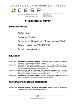 University of Economics, Prague