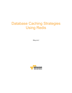 Database Caching Strategies Using Redis