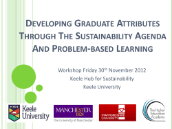 Session 4 - Keele University
