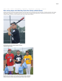 New Jersey Player Wins Home Run Derby