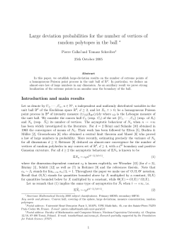 Large deviation probabilities for the number of vertices of random