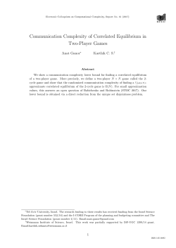 Communication Complexity of Correlated Equilibrium in Two