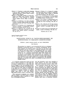 Facilitating Effects of "Eating While Reading" on Responsiveness to