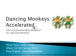 2012-04-24 Dancing Monkeys Accelerated