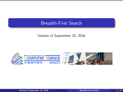 Breadth-First Search