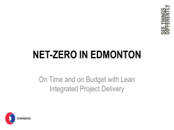 How IPD helped get us to Net-zero