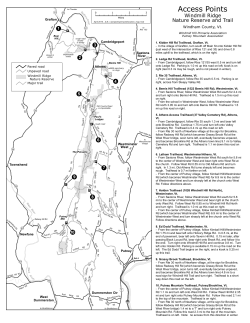 Access Points - Windmill Hill Pinnacle Association