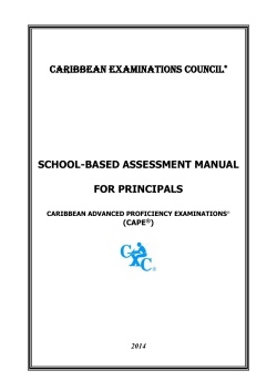 school-based assessment manual