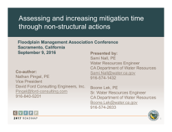 Assessing and increasing mitigation time through non