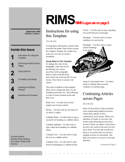 Newsletter