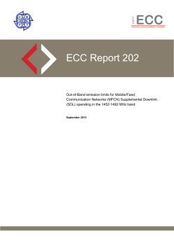 Draft ECC REPORT XXX Page Draft ECC REPORT XXX Page ECC