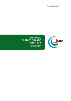 National Climate Change Strategy