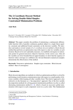 The 2-Coordinate Descent Method for Solving Double