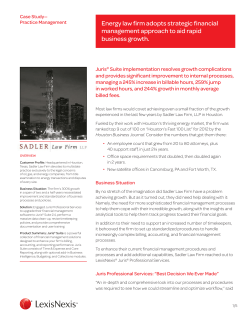 LexisNexis Juris Case Study