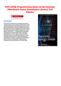 PDF/ePUB Programming Game AI By Example