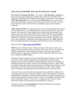 Davey Award Press release