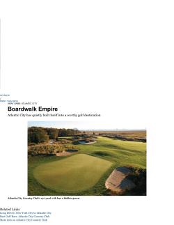 Away Game: Atlantic City : Print : Golf Digest