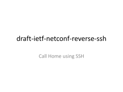 draft-ietf-netconf-reverse-ssh