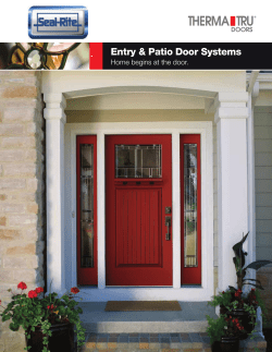 13.6491.Seal Rite Therma Tru v4.indd - Seal