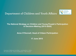 Participation Strategy Presentation